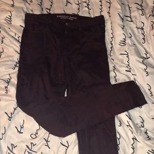 Maroon American Eagle jeans // size 14 XL